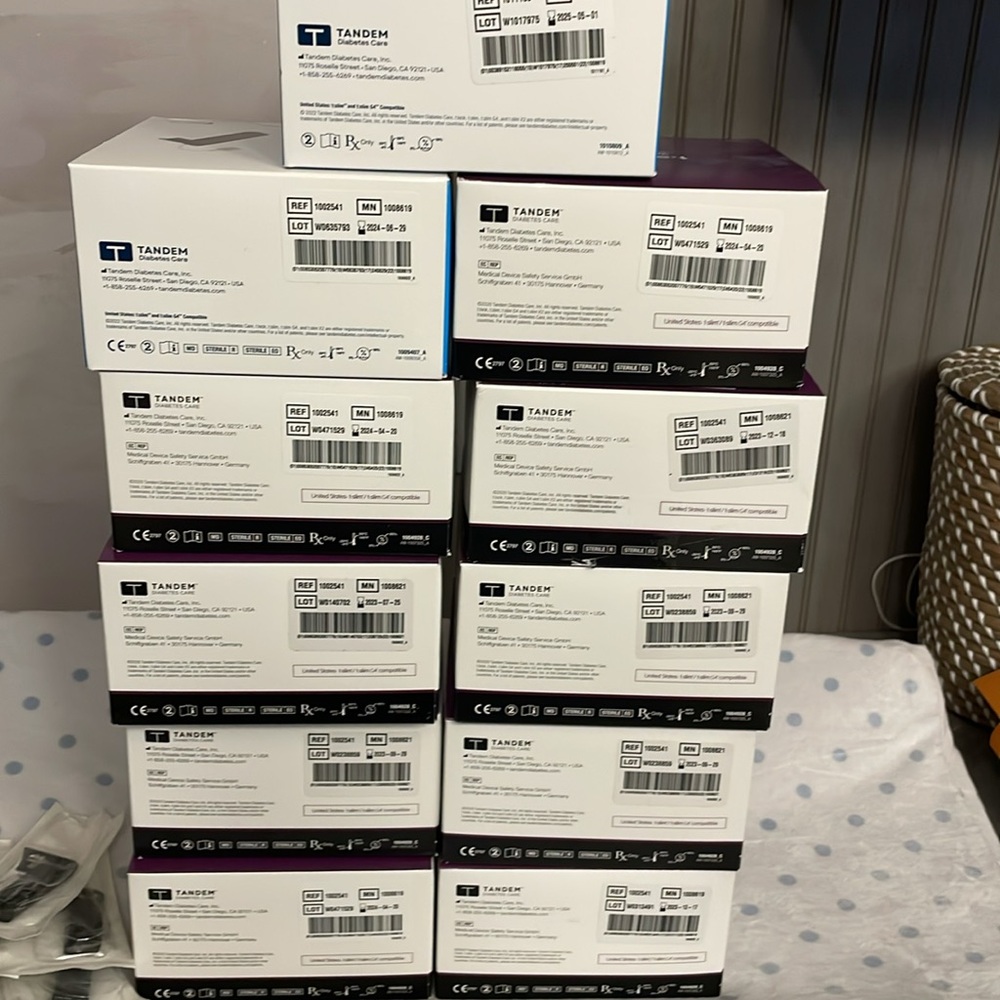 10 box new Tandem t:slim X2 3mL Cartridge - Picture 3 of 4